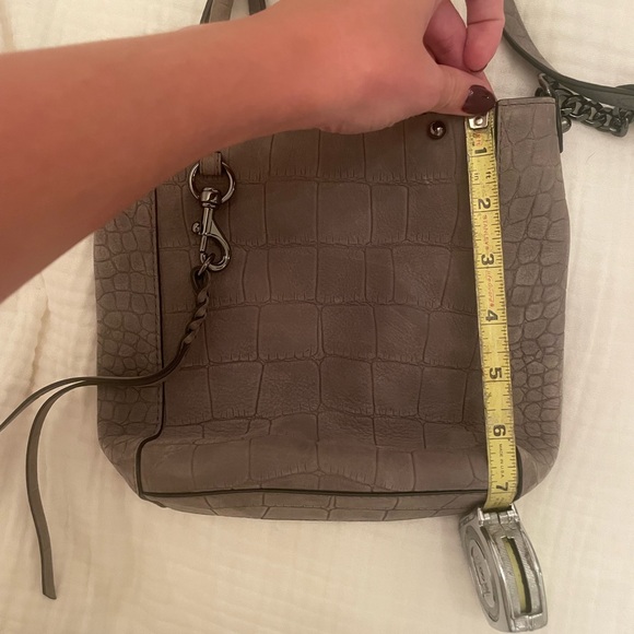 Rebecca Minkoff Suede Tophandle Crossbody w/ a Strap - Picture 5 of 6